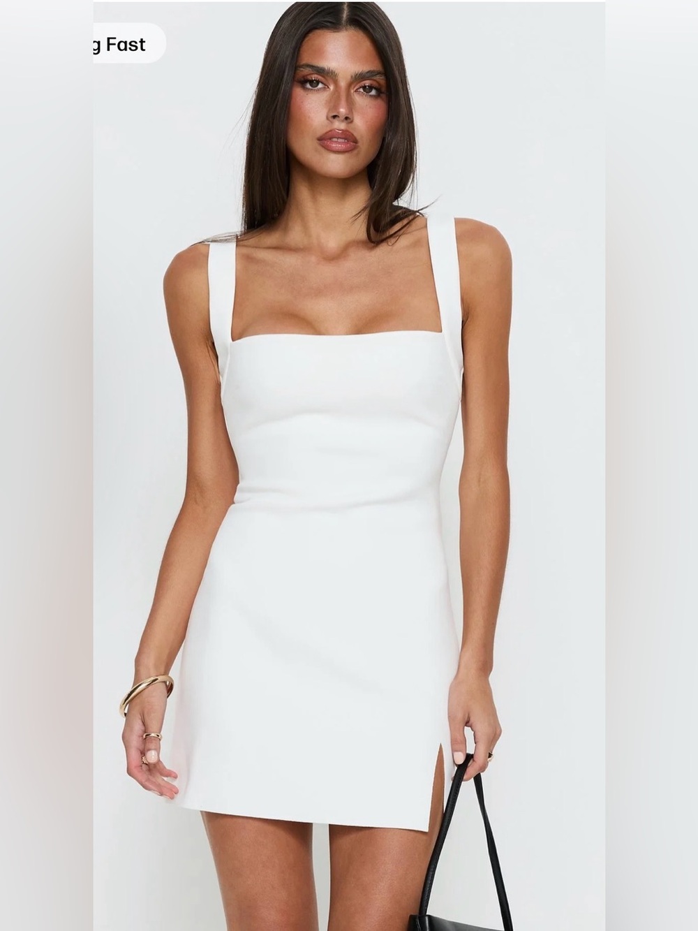 NWT Princess Polly Bombshell Mini Dress White Sz US 6